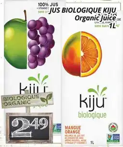 Supermarché PA JUS BIOLOGIQUE KIJU/Organic Juice offer