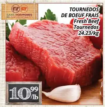 Supermarché PA TOURNEDOS DE BOEUF FRAIS/Fresh Beef Tournedos offer