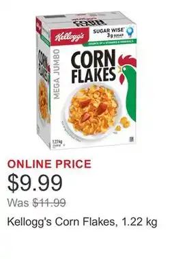 Costco Kellogg's Corn Flakes offer