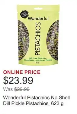 Costco Wonderful Pistachios No Shell Dill Pickle Pistachios offer