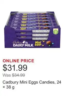 Costco Cadbury Mini Eggs Candies, 24 × offer