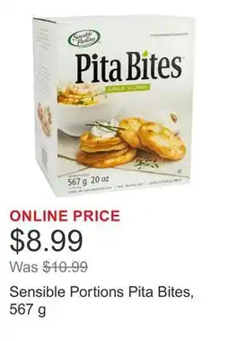 Costco Sensible Portions Pita Bites offer