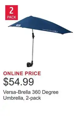 Costco Versa-Brella 360 Degree Umbrella, 2-pack offer