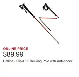 Costco Dakine - Flip-Out Trekking Pole with Anti-shock offer
