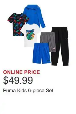 Costco Puma Kids 6-piece Set offer