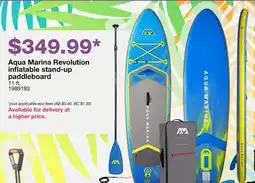 Costco Aqua Marina Revolution inflatable stand-up paddleboard offer