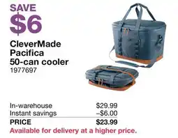 Costco CleverMade Pacifica 50-can cooler offer