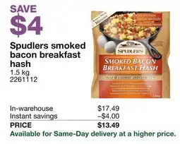 Costco Spudlers smoked bacon breakfast hash offer