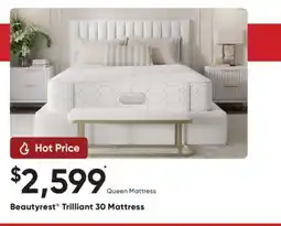 Sleep Country Beautyrest Trilliant 30 Mattress offer