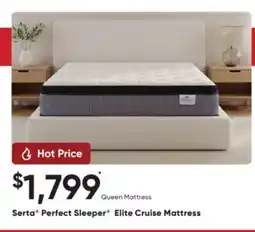 Sleep Country Serta Perfect Sleeper Elite Cruise Mattress offer