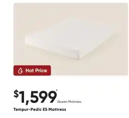 Sleep Country Tempur-Pedic ES Mattress offer