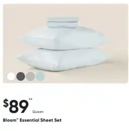 Sleep Country Bloom Essential Sheet Set offer