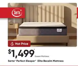 Sleep Country Serta Perfect Sleeper Elite Becalm Mattress offer