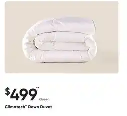 Sleep Country Climatech Down Duvet offer