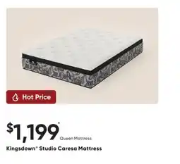 Sleep Country Kingsdown Studio Caresa Mattress offer