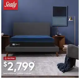 Sleep Country Sealy Posturepedic Raindrop LF Mattress offer