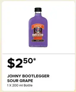 The Beer Store JOHNY BOOTLEGGER SOUR GRAPE offer