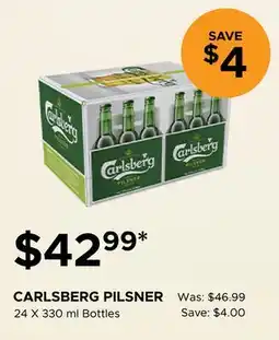 The Beer Store CARLSBERG PILSNER offer
