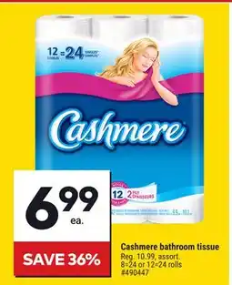 Giant Tiger Cashmere toilet paper offer