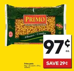 Giant Tiger Primo pasta offer