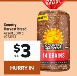 Giant Tiger Country Harvest bread offer