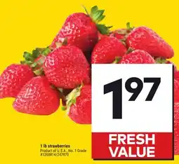 Giant Tiger 1 lb strawberries offer