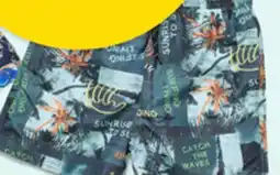 Giant Tiger boys swim trunks offer