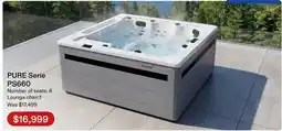 Club Piscine Pure Solstice Hot Tub offer