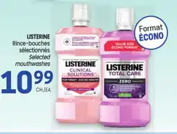 Uniprix LISTERINE Rince-bouches sélectionnés/Selected mouthwashes offer