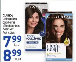 Uniprix CLAIROL Colorations capillaires sélectionnées/Selected hair colors offer