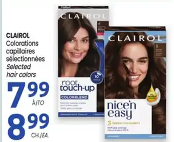 Uniprix CLAIROL Colorations capillaires sélectionnées/Selected hair colors offer