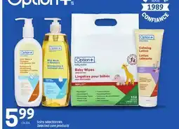 Uniprix Option+ Soins sélectionnés/Selected care products offer