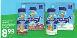 Uniprix Pediasure Substituts de repas pour enfants sélectionnés/Selected meal replacements for children offer