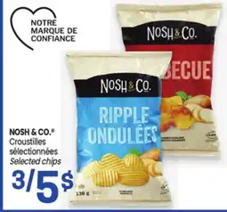 Uniprix NOSH & CO. Croustilles sélectionnées/ selected chips offer