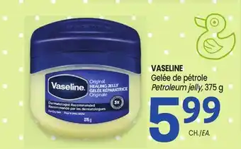 Uniprix VASELINE Gelée de pétrole Petroleum jelly offer