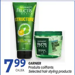 Uniprix GARNIER Produits coiffants/ Selected hair styling products offer