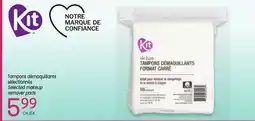 Uniprix KIT Tampons démaquillants sélectionnés/Selected makeup remover pads offer