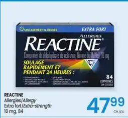 Uniprix REACTINE Allergies/Allergy Extra fort/Extra-strength offer