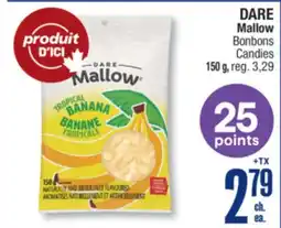 Jean Coutu DARE Mallow Candies offer