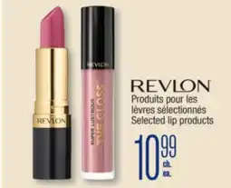 Jean Coutu REVLON Selected lip products offer