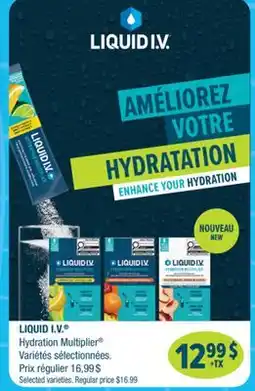 Jean Coutu LIQUID I.V. Hydration Multiplier offer