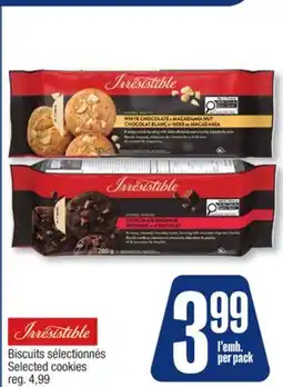 Jean Coutu IRRESISTIBLE Selected cookies offer