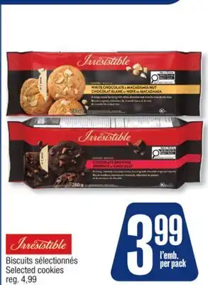 Jean Coutu IRRESISTIBLE Selected cookies offer