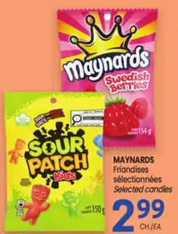Uniprix MAYNARDS Friandises sélectionnées/Selected candies offer