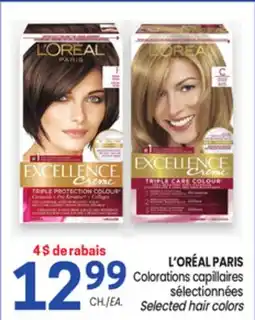 Uniprix L'ORÉAL PARIS Colorations capillaires sélectionnées/Selected hair colors offer