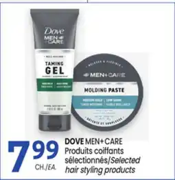 Uniprix DOVE MEN+CARE Produits coiffants sélectionnés/Selected hair styling products offer