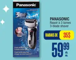 Jean Coutu PANASONIC 3-blade shaver offer