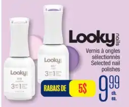 Jean Coutu LOOKY NAILS Selected nail polishes offer