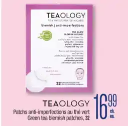 Jean Coutu TEAOLOGY Green tea blemish patches offer