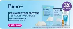 Jean Coutu BIORÉ Selected facial care products offer